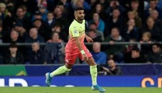 رياض محرز لاعب مانشستر سيتي الإنجليزي