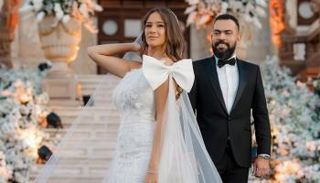 خالد عليش وزوجته ميرهان عمرو