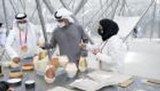 محمد بن زايد يزور جناح البحرين في إكسبو 2020 دبي
