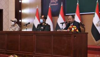 مراسم توقيع الاتفاق السياسي في السودان