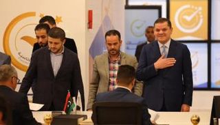 عبدالحميد الدبيبة عقب تقديم أوراق ترشحه