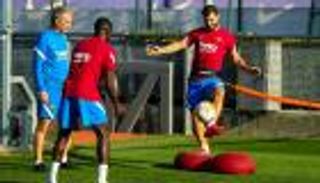 برشلونة يعلق على اعتزال أجويرو وتجديد ديمبلي