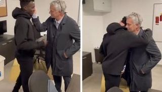 مورينيو يقدم الهدية إلى جيان