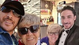  أيريس وزوجها المصري محمد إبراهيم