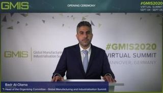 بدر سليم سلطان العلماء رئيس اللجنة التنظيمية للقمة 