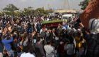 صور.. تشييع جثمان الفنانة المصرية سهير البابلي