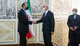 وزير خارجية إيران ونائب رئيس الوزراء الأذربيجاني