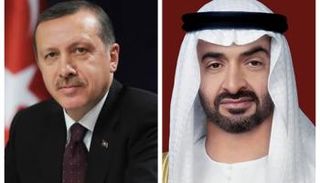 الشيخ محمد بن زايد آل نهيان والرئيس رجب طيب أردوغان