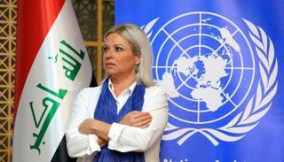 رئيسة البعثة الأممية في العراق