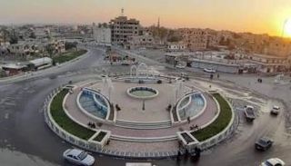 ساحة التعيم بالرقة السورية