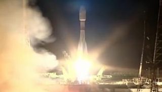 لحظة انطلاق الصاروخ