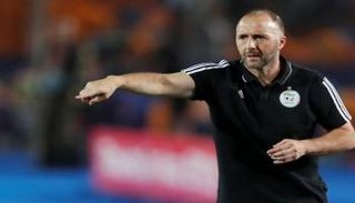 جمال بلماضي مدرب منتخب الجزائر