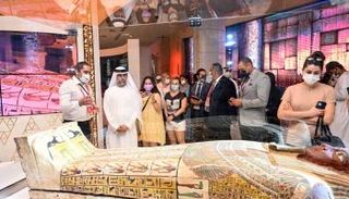 سهيل المزروعي يزور جناح مصر في إكسبو 2020 دبي