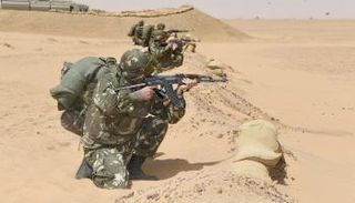 جنود جزائريون جنوبي البلاد - أرشيفية