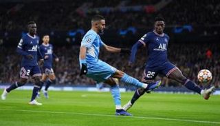 رياض محرز لاعب مانشستر سيتي الإنجليزي