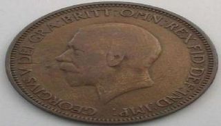 البنس البريطاني للملك جورج