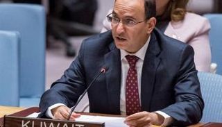 مندوب الكويت لدى الأمم المتحدة منصور العتيبي