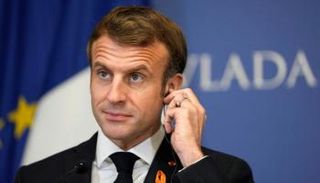 الرئيس الفرنسي إيمانويل ماكرون - أ.ف.ب