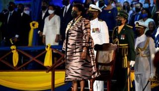 ساندرا ميسن أولف رئيسة جمهورية لجزيرة باربادوس - أ.ف.ب