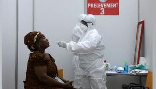 فحص فيروس كورونا في غانا - أرشيفية