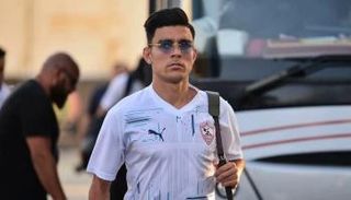 أشرف بن شرقي لاعب الزمالك المصري