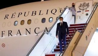 الرئيس الفرنسي إيمانويل ماكرون