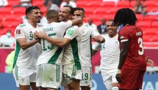 منتخب الجزائر في كأس العرب 2021