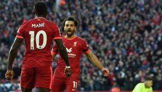 محمد صلاح وساديو ماني ثنائي ليفربول