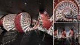 الخزانة اللولبية.. أغرب مكتبة سريالية في الصين (صور)