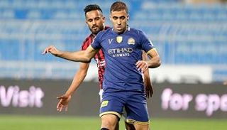 عبدالرزاق حمدالله مهاجم النصر السعودي السابق