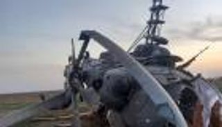 تحطم مروحية عسكرية عراقية جنوب البلاد