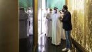 سيف بن زايد يزور جناح الفاتيكان في إكسبو 2020 دبي