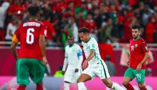 فيديو ملخص وأهداف مباراة المغرب والسعودية في كأس العرب 2021