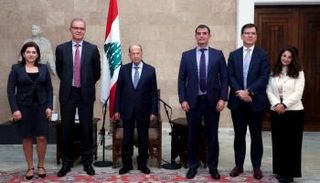 الرئيس عون خلال لقائه وفد صندوق النقد الدولي