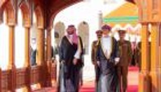 استقبال حافل لولي العهد السعودي في سلطنة عمان