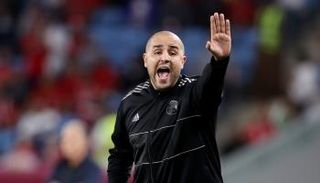 بوقرة مدرب منتخب الجزائر في كأس العرب 2021