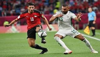 مصر والجزائر مباراة مثيرة في كأس العرب 2021