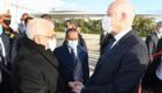 قيس سعيد: نعمل على تطوير العلاقات مع فلسطين