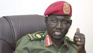 الجنرال لول رواي كونغ المتحدث باسم جيش جنوب السودان