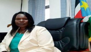 إليزابيث أشواي وزيرة الصحة في دولة جنوب السودان