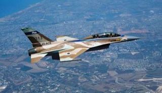 طائرة مقاتلة تابعة للجيش الإسرائيلي