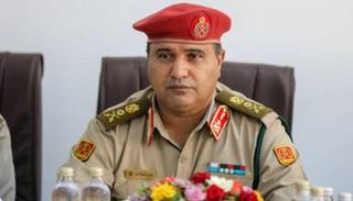 الفريق خيري التميمي عضو لجنة 5+5 الليبية