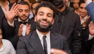 صلاح في فرح شقيقه نصر