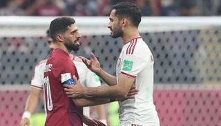 علي مبخوت مهاجم منتخب الإمارات