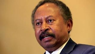 رئيس  وزراء السودان عبدالله حمدوك