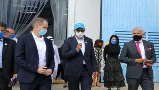  مدير عام منظمة الصحة العالمية أثناء الزيارة