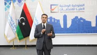 رئيس المفوضية العليا للانتخابات عماد السايح. (أرشيفية)