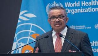 مدير عام منظمة الصحة العالمية تيدروس أدهانوم جيبريسوس