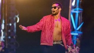 محمد رمضان خلال حفل بغداد