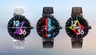 ساعة لويس فويتون الذكية Tambour Horizon Light Up